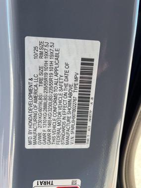 2026 Honda Odyssey Elite