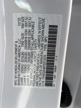 2026 Honda CR-V Hybrid Sport-L FWD