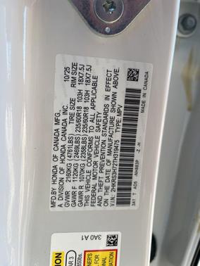 2026 Honda CR-V EX-L 2WD