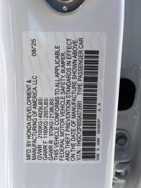 2025 Honda Accord Hybrid EX-L