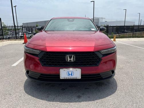 Radiant Red Metallic 2025 Honda Accord
