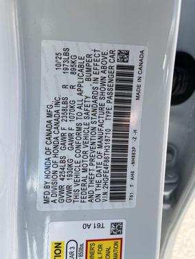 2026 Honda Civic Hybrid Sport