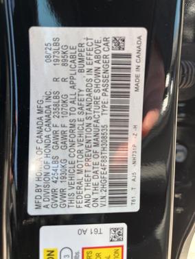 2026 Honda Civic Hybrid Sport