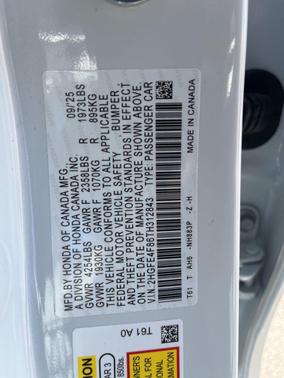 2026 Honda Civic Hybrid Sport