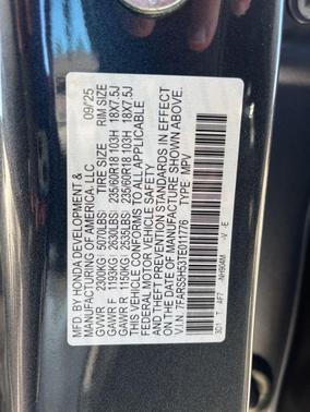 2026 Honda CR-V Hybrid Sport FWD