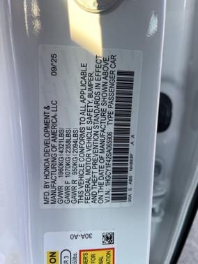 2025 Honda Accord Sport SE 1.5T