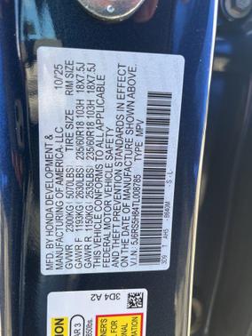 2026 Honda CR-V Hybrid Sport-L FWD