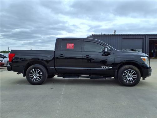 Black 2024 Nissan Titan SV