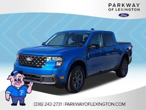 Blue 2026 Ford Maverick XLT