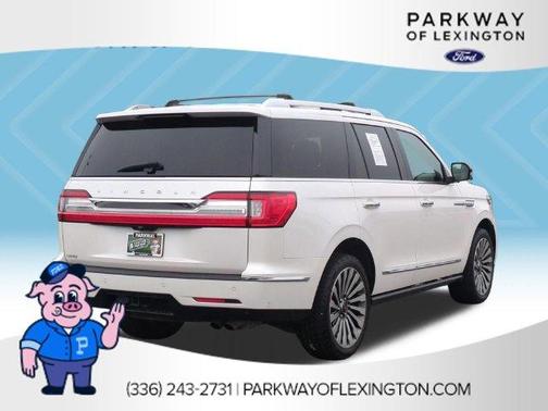White Platinum Clearcoat Metallic 2019 Lincoln Navigator Reserve
