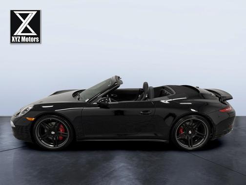 Black 2015 Porsche 911 Carrera 4S Cabriolet