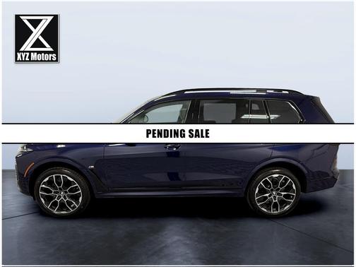 Blue 2024 BMW X7 xDrive40i