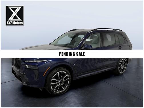 Blue 2024 BMW X7 xDrive40i
