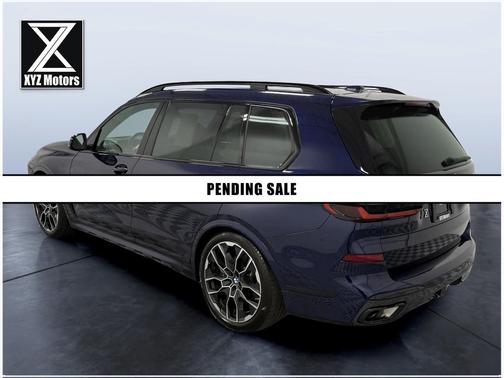 Blue 2024 BMW X7 xDrive40i