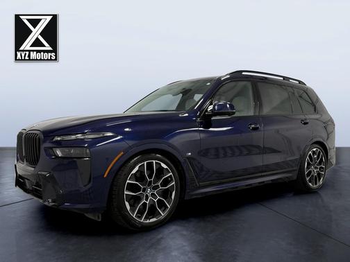 Blue 2024 BMW X7 xDrive40i