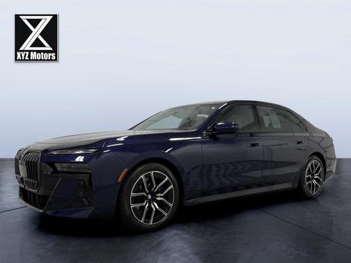 Blue 2024 BMW 760 xDrive