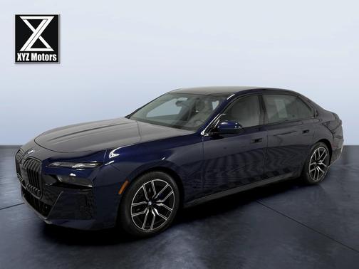 Blue 2024 BMW 760 xDrive