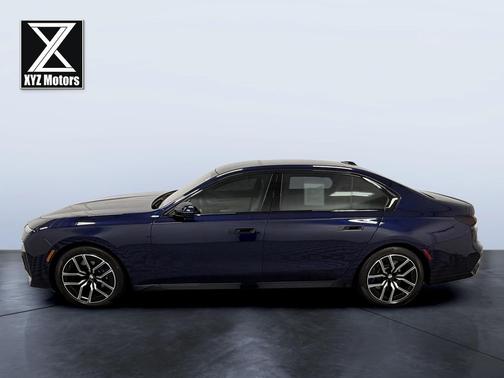 Blue 2024 BMW 760 xDrive