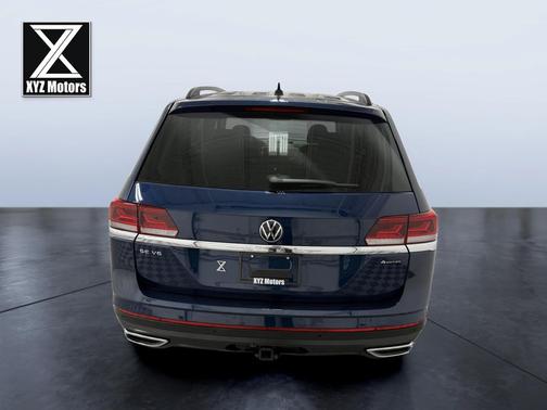 Tourmaline Blue Metallic 2023 Volkswagen Atlas 3.6L SE w/Technology