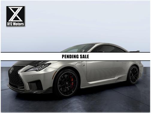 Matte Nebula Gray 2020 Lexus RC F Track