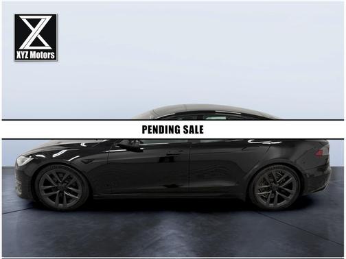 Solid Black 2021 Tesla Model S Plaid