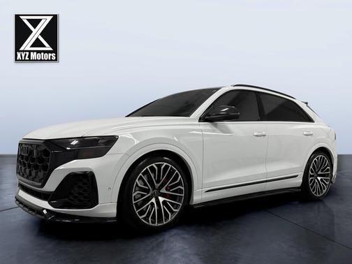 Glacier White Metallic 2024 Audi SQ8 4.0T Prestige
