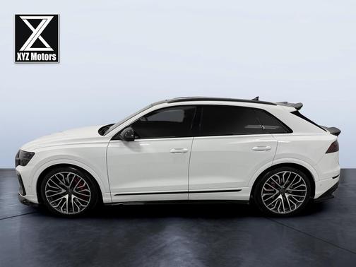 Glacier White Metallic 2024 Audi SQ8 4.0T Prestige