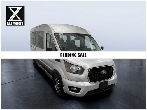 Ingot Silver Metallic 2024 Ford Transit-350 XLT