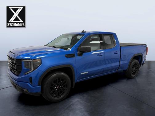 Dynamic Blue Metallic 2024 GMC Sierra 1500 Elevation