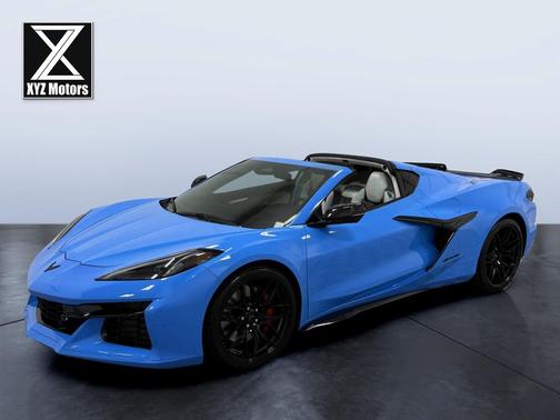Rapid Blue 2024 Chevrolet Corvette Z06