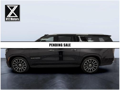 Black 2025 Chevrolet Suburban High Country