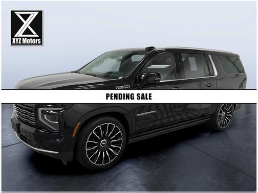 Black 2025 Chevrolet Suburban High Country