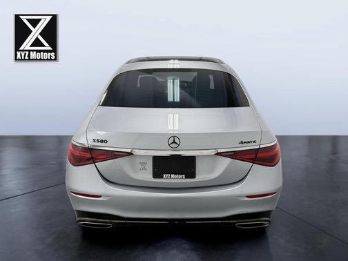 Silver 2023 Mercedes-Benz S-Class 4MATIC