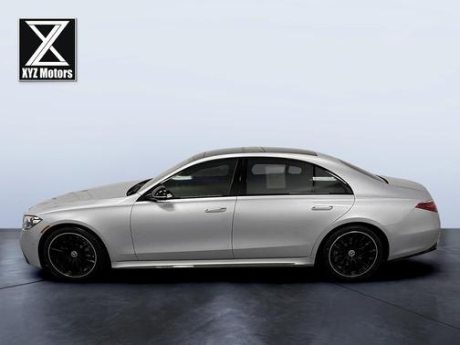 Silver 2023 Mercedes-Benz S-Class 4MATIC