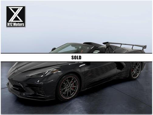 Black 2023 Chevrolet Corvette Stingray w/3LT
