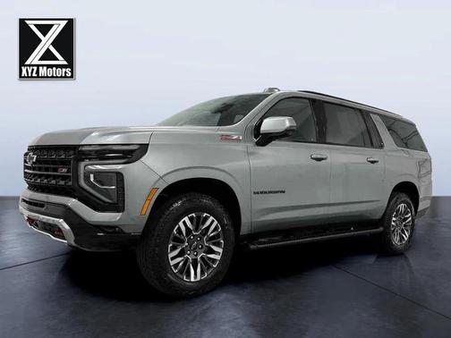 Silver 2025 Chevrolet Suburban Z71