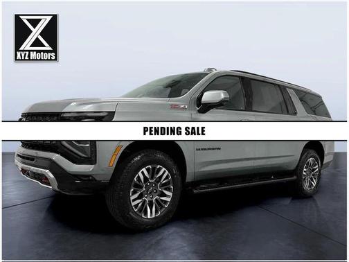Silver 2025 Chevrolet Suburban Z71