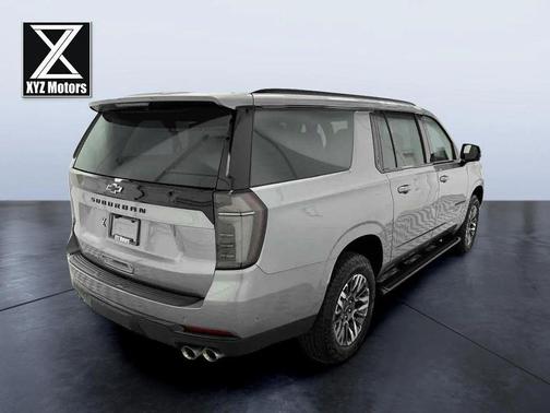 Silver 2025 Chevrolet Suburban Z71