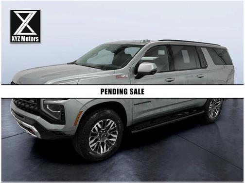 Silver 2025 Chevrolet Suburban Z71