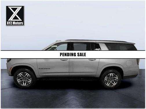 Silver 2025 Chevrolet Suburban Z71