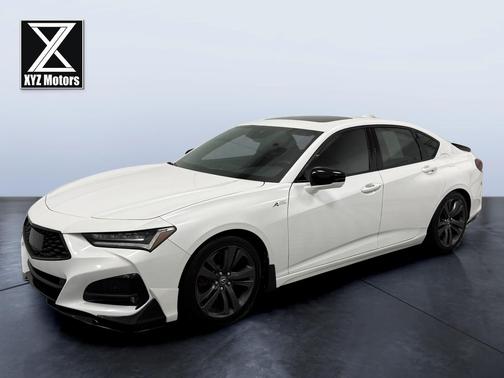 Platinum White Pearl 2022 Acura TLX A-Spec