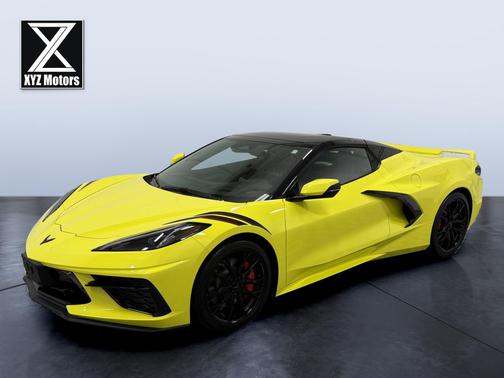 Accelerate Yellow Metallic 2024 Chevrolet Corvette 1LT RWD