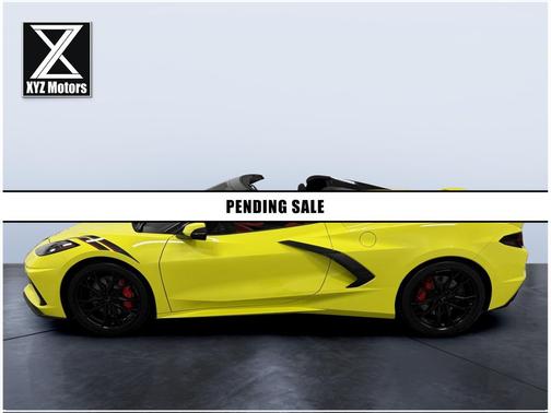 Accelerate Yellow Metallic 2024 Chevrolet Corvette 1LT RWD