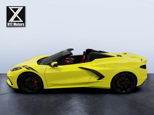 Accelerate Yellow Metallic 2024 Chevrolet Corvette 1LT RWD