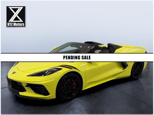 Accelerate Yellow Metallic 2024 Chevrolet Corvette 1LT RWD