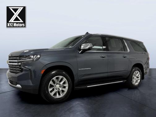 Gray 2021 Chevrolet Suburban Premier