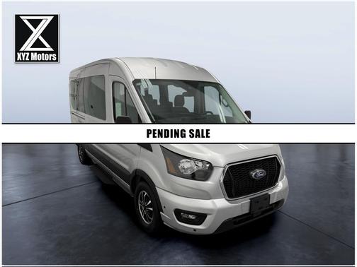 Ingot Silver Metallic 2024 Ford Transit-350 XLT