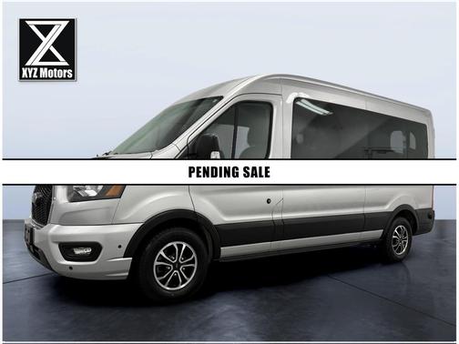 Ingot Silver Metallic 2024 Ford Transit-350 XLT
