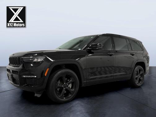 Diamond Black Crystal Pearlcoat 2023 Jeep Grand Cherokee L Limited