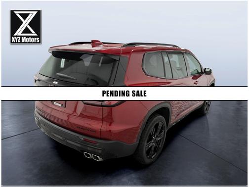 Volcanic Red Tintcoat 2025 GMC Acadia AWD Elevation